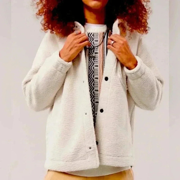 Hollister fleece jacket size large - Picture 1 of 5
